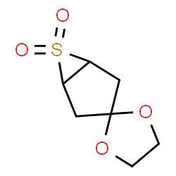 Spiro[1,3-dioxolane-2,3-[6]thiabicyclo[3.1.0]hexane], 6,6-dioxide (9CI)结构式