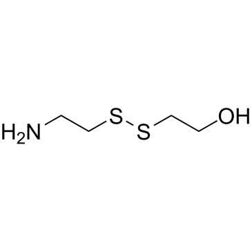 Aminoethyl-SS-ethylalcohol structure