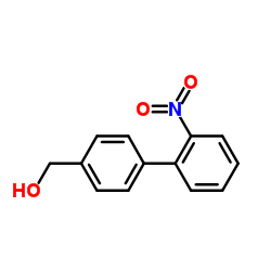 (2'-Nitro-4-biphenylyl)methanol结构式
