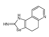 4,5-dihydro-[1,3]selenazolo[4,5-f]quinolin-2-amine Structure