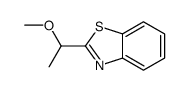 Benzothiazole, 2-(1-methoxyethyl)- (9CI)结构式