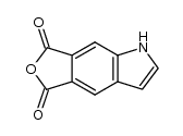 indole-5,6-dicarboxylic acid anhydride结构式
