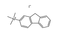 fluoren-2-yl-trimethyl-ammonium, iodide Structure