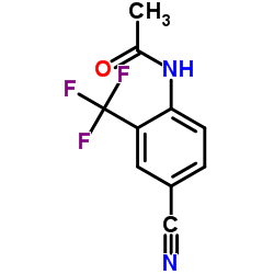 4-氰基－2－(三氟甲基)N-乙酰苯胺图片