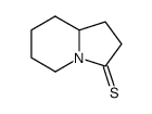 3(2H)-Indolizinethione,hexahydro- Structure