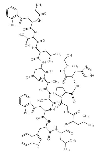 (Ala6,D-Trp8,L-Talaninol15)-Galanin (1-15) structure