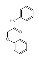 Acetamide,2-phenoxy-N-phenyl- structure