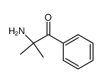 1-Propanone,2-amino-2-methyl-1-phenyl-结构式