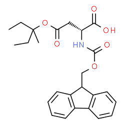 Fmoc-D-Asp(OMpe)-OH structure