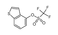 benzo[b]thiophen-4-yl trifluoromethanesulfonate Structure