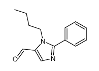 1-(1-Butyl)-2-phenylimidazole-5-carboxaldehyde Structure