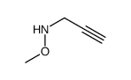 N-methoxyprop-2-yn-1-amine结构式