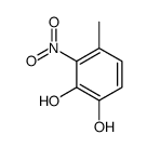 4-methyl-3-nitrobenzene-1,2-diol Structure