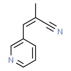 2-Propenenitrile,2-methyl-3-(3-pyridinyl)-,(2Z)-(9CI) picture