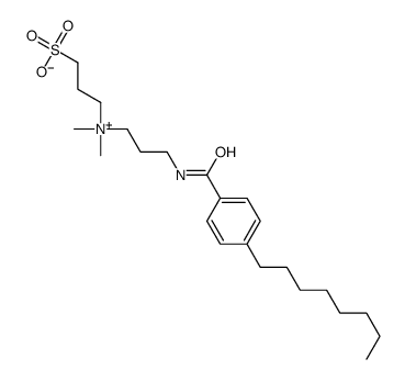 4-Octylbenzoylamido-propyl-dimethylammoniosulfobetaine结构式