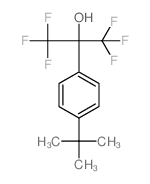 Benzenemethanol,4-(1,1-dimethylethyl)-a,a-bis(trifluoromethyl)-结构式