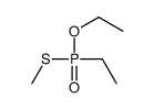 Ethylphosphonothioic acid O-ethyl S-methyl ester结构式