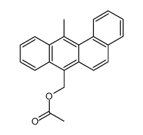 7-ACETOXYMETHYL-12-METHYLBENZ(A)ANTHRACENE结构式