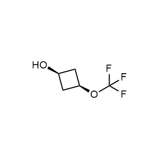 (1s,3s)-3-(Trifluoromethoxy)cyclobutanol Structure