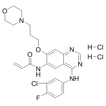 Canertinib dihydrochloride Structure