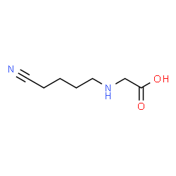 Glycine, N-(4-cyanobutyl)- (9CI)结构式