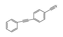 4-(2-phenylethynyl)benzonitrile Structure