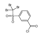 3-(tribromomethylsulfonyl)benzoyl chloride结构式