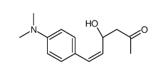 (4S)-6-[4-(dimethylamino)phenyl]-4-hydroxyhex-5-en-2-one结构式