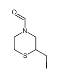 4-Thiomorpholinecarboxaldehyde, 2-ethyl- (8CI,9CI)结构式