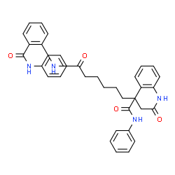 N,N'-bis[2-(anilinocarbonyl)phenyl]nonanediamide结构式