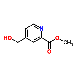 Methyl 4-(hydroxymethyl)picolinate Structure