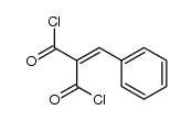 (2-Benzylidene-1,3-dioxo-1,3-propanediyl) dichloride结构式