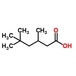 3,5,5-Trimethylhexanoic acid structure