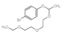 Benzene,1-bromo-4-[1-[2-(2-ethoxyethoxy)ethoxy]ethoxy]- picture