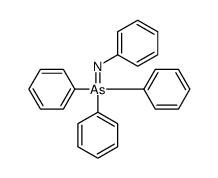 triphenyl(phenylimino)-λ5-arsane Structure