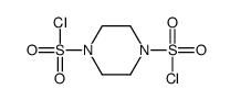 PIPERAZINE-1,4-DISULFONYL DICHLORIDE structure