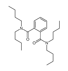 1-N,1-N,2-N,2-N-tetrabutylbenzene-1,2-dicarboxamide结构式