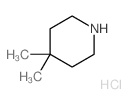 4,4-二甲基哌啶盐酸盐结构式