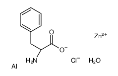 zinc,aluminum,(2S)-2-amino-3-phenylpropanoic acid,chloride,hydroxide结构式
