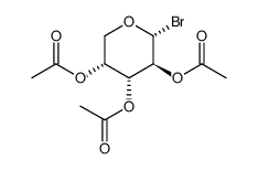 2,3,4-TRI-O-ACETYL-ALPHA-D-ARABINOPYRANOSYL BROMIDE结构式