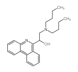 2-(dibutylamino)-1-phenanthridin-6-yl-ethanol Structure