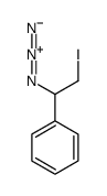 (1-azido-2-iodoethyl)benzene结构式