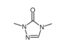 2,4-dimethyl-2,4-dihydro-[1,2,4]triazol-3-one结构式