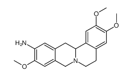 2,3,10-trimethoxy-6,8,13,13a-tetrahydro-5H-isoquinolino[2,1-b]isoquinolin-11-amine Structure