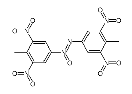 2,2',6,6'-tetranitro-4,4'-azoxytoluene Structure