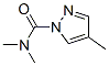 Pyrazole-1-carboxamide,N,N,4-trimethyl- (7CI,8CI) structure