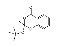 2-methyl-2-[(2-methylpropan-2-yl)oxy]-1,3-benzodioxin-4-one结构式