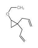 Cyclopropane,2-ethoxy-1,1-di-2-propen-1-yl- Structure