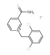1-[(2,6-dichlorophenyl)methyl]pyridine-5-carbothioamide Structure