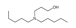 3-(dipentylamino)propan-1-ol Structure